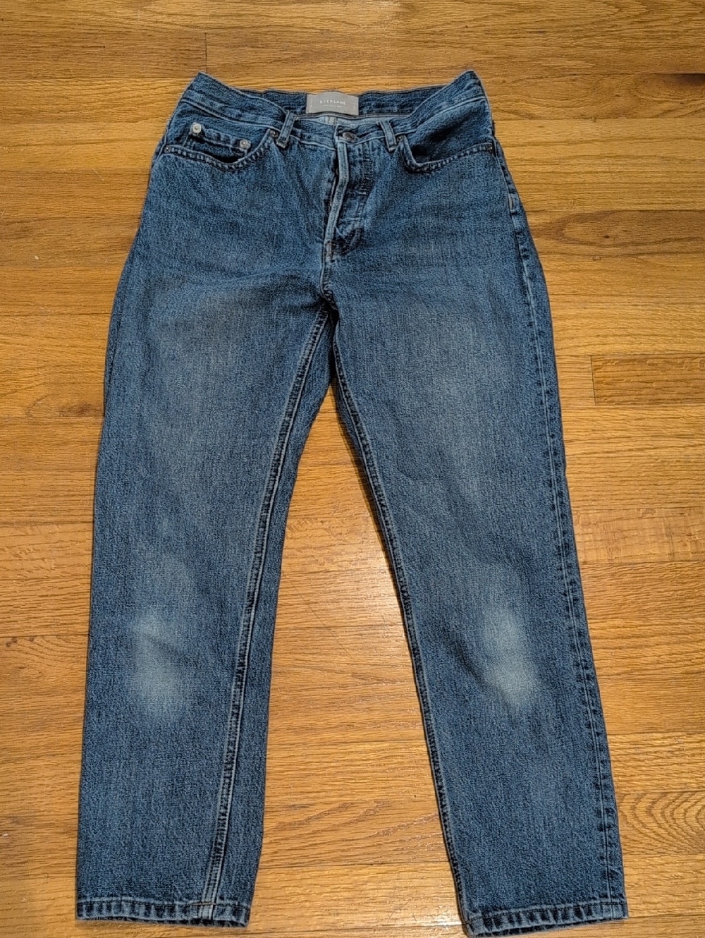 Everlane The Cheeky Jeans In 100% Cotton Size 25 Cropped